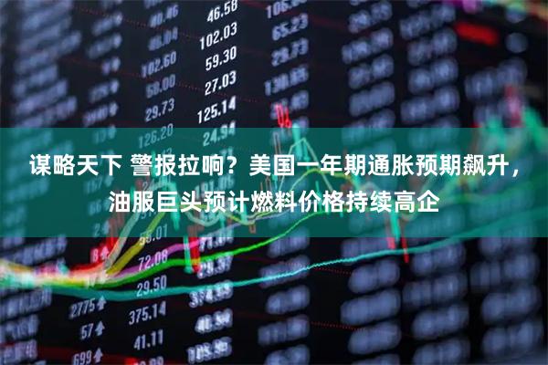 谋略天下 警报拉响？美国一年期通胀预期飙升，油服巨头预计燃料价格持续高企